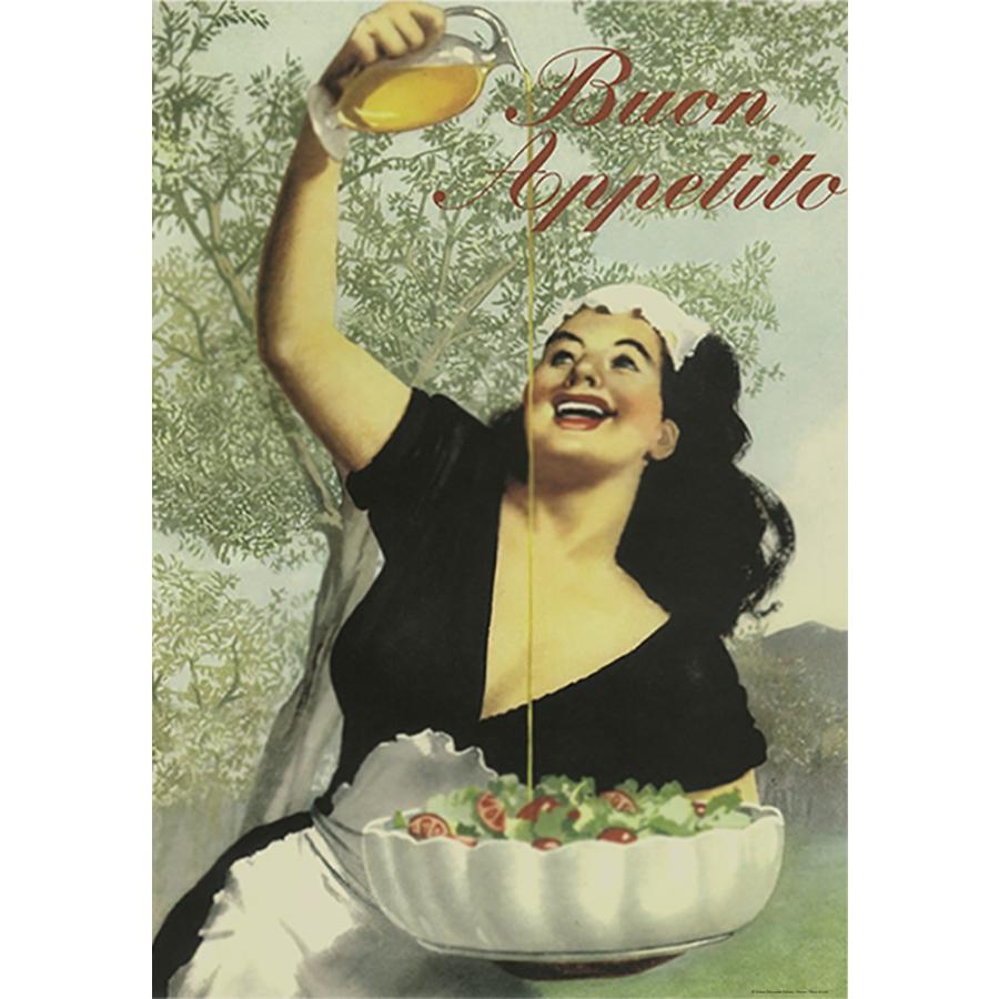 ポスター イタリア アート I F I ラッピングペーパー 50 70 オリーブオイル Buon Appetito Cr061 Ifi Cr17 Cr061 イタリア雑貨adesso 通販 Yahoo ショッピング