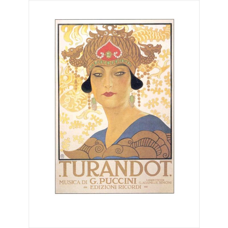 ポスター オペラ イタリア I.F.I ポスター33×44 TURANDOT MP1039 | 