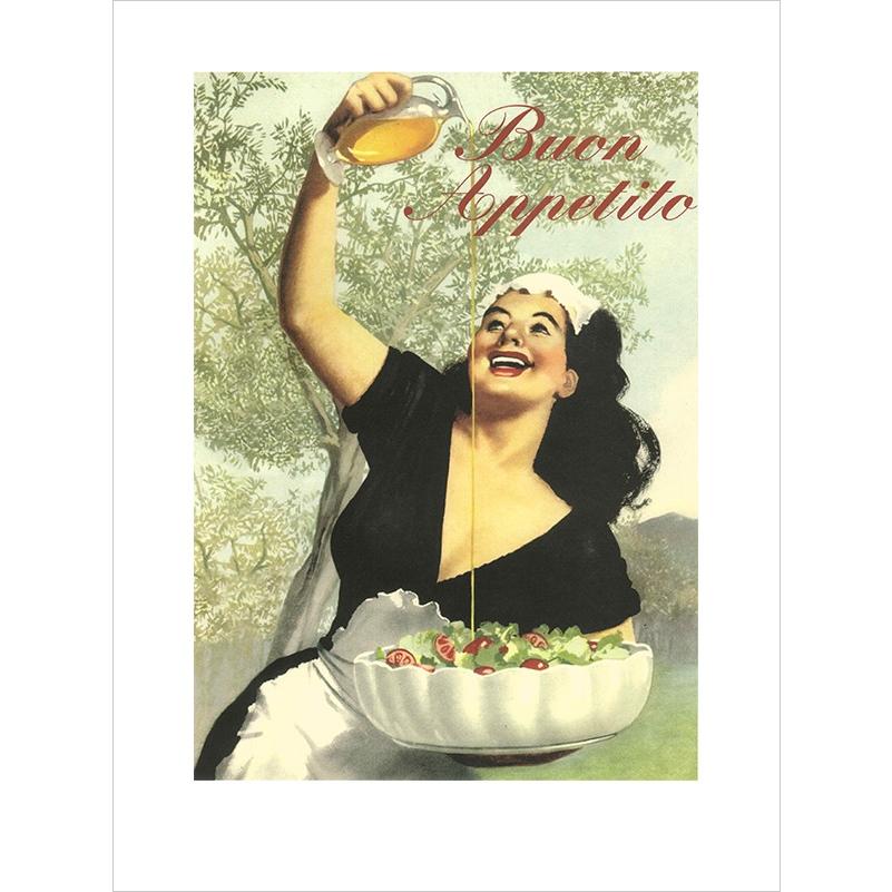 ポスター オリーブオイル イタリア 広告 I.F.I ポスター33×44 Buon Appetito MP1059 olio radino | 