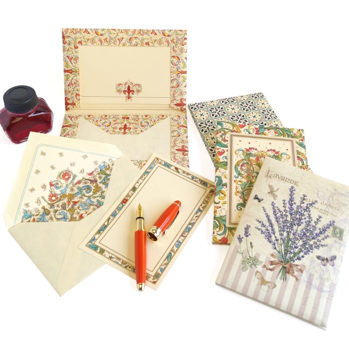 メッセージカード レターセット グリーティングカード 封筒セット 手紙 招待状 誕生日 おしゃれ カルトス KARTOS カードセット BLOCCHETTO MEDIO |  | 14