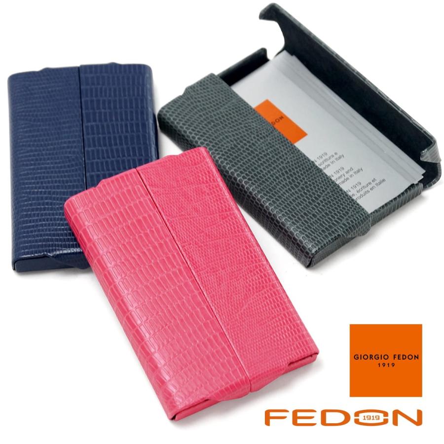 名刺入れ 名刺ケース ビジネス ジョルジオフェドン GIORGIO FEDON 名刺ホルダーL GIORGIO FEDON 名刺ホルダーS  スムースシリーズ イタリア製 名刺ケース 直輸入 名刺入れ おしゃれ ブランド メンズ レディース ジョルジオフェドン SMOOTH  P-CARTE-P イタリア製 名刺ケース ... 【イタリアブランドFEDON】【イタリア製】GIORGIO FEDON 名刺ホルダーL　名刺入れ　ビジネス　カードケース　クロコ 型