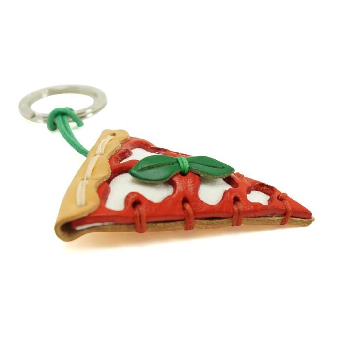 キーホルダー ピザ La Cuoieria ラ・クオイエリア イタリア製 レザー 本革 キーリング キーチャーム チャーム ピッツァ pizza ギフト プレゼント |  | 02