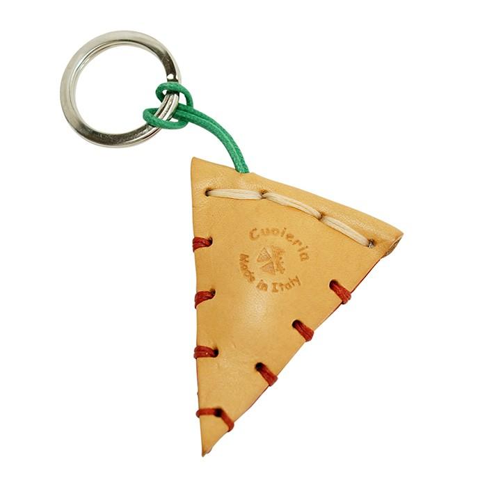 キーホルダー ピザ La Cuoieria ラ・クオイエリア イタリア製 レザー 本革 キーリング キーチャーム チャーム ピッツァ pizza ギフト プレゼント |  | 01