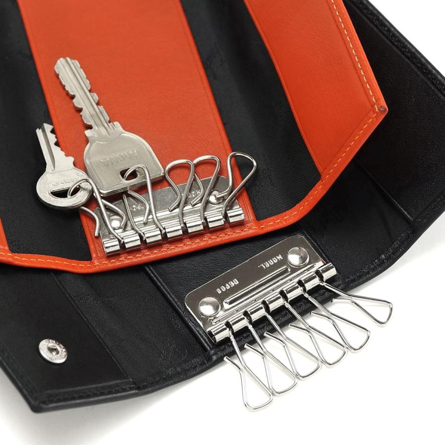 キーケース 本革 6連  GIORGIO FEDON レザーキーケース メンズ レディース ジョルジオフェドン P-CHIAVI-GF-N | GIORGIO FEDON | 02