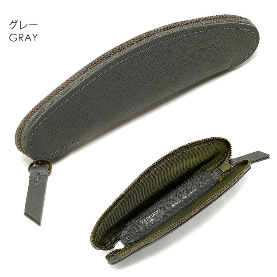 ティローネ デザイン TIRONE DESIGN ペンケース SAFFIANO 一本差し 本革 日本製 |  | 01