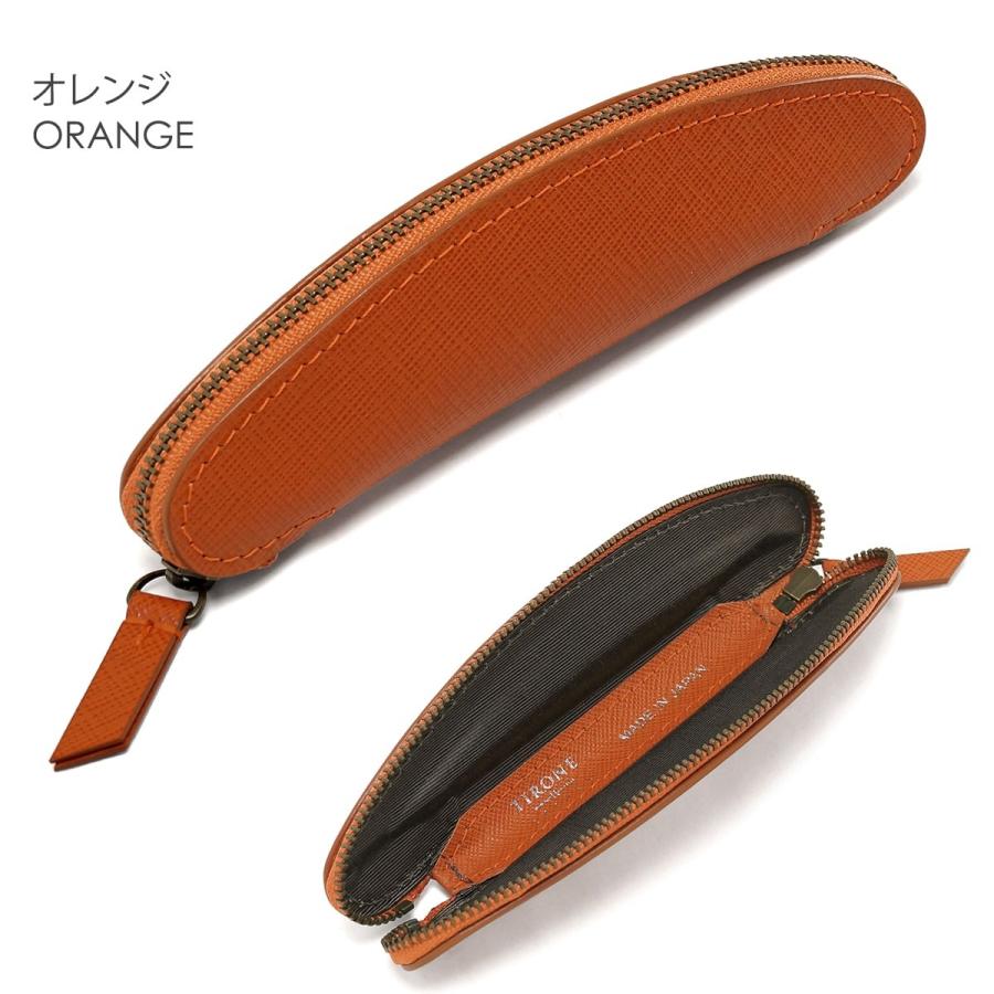 ティローネ デザイン TIRONE DESIGN ペンケース SAFFIANO 一本差し 本革 日本製 |  | 02