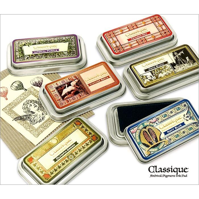 スタンプインク クラシック Classique ディープカラー :tknk-cq-d18d