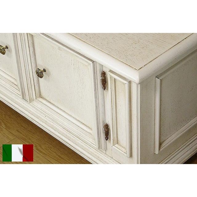 イタリア製 テレビ台 クラシックテイスト 白家具　italy-121aw｜adesugata-furniture｜03