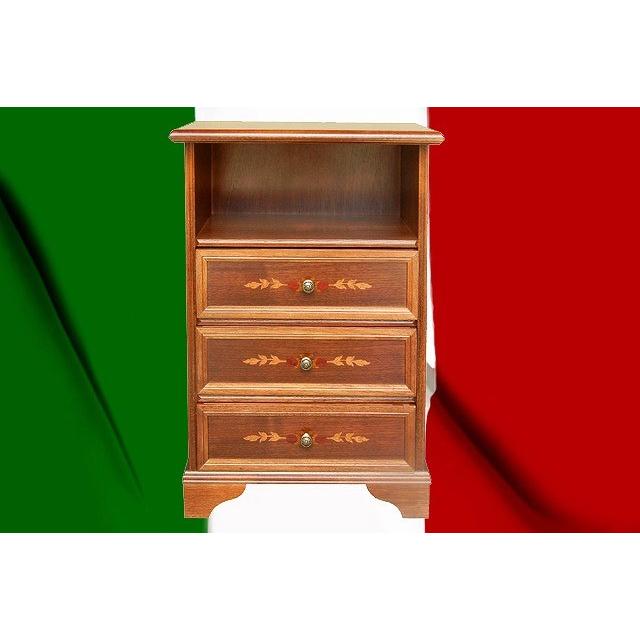 イタリア製 チェスト 3段 クラシック　italy-i8-posn4｜adesugata-furniture