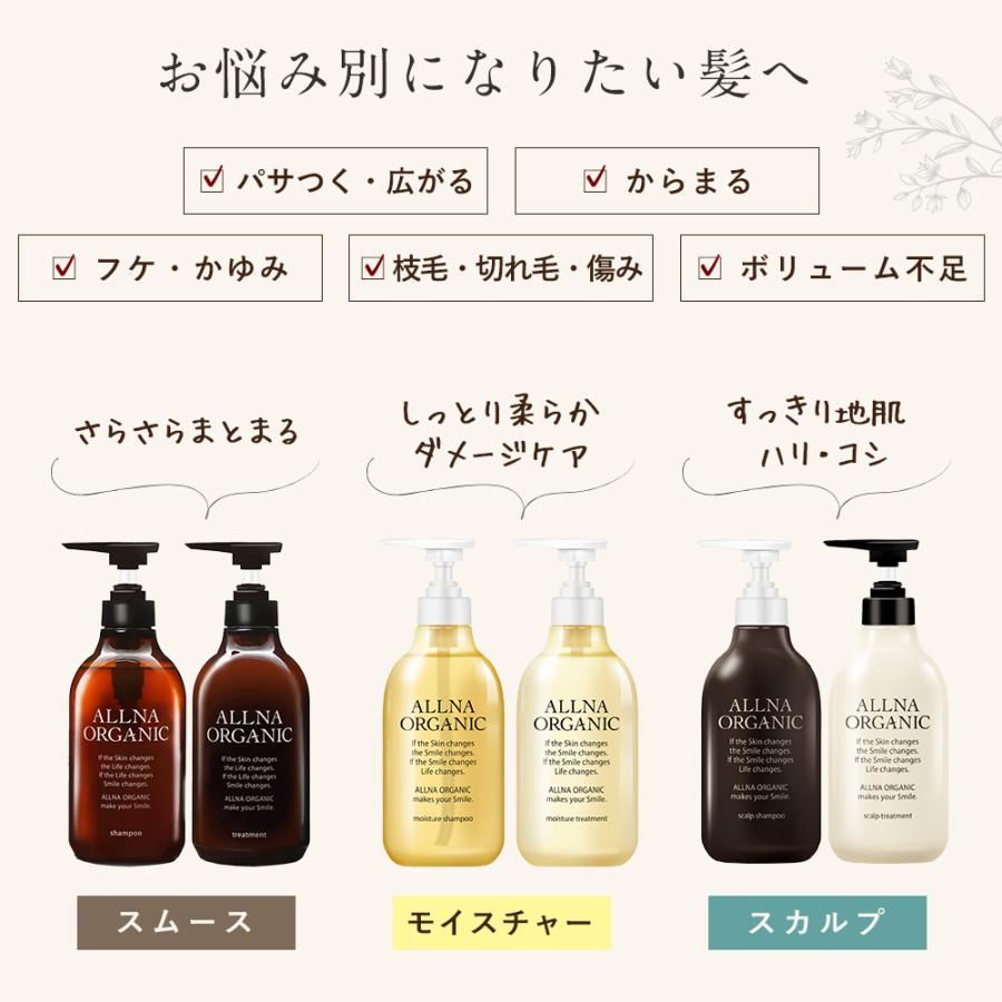 シャンプー オーガニック オルナオーガニック ヘアケア セット 無添加