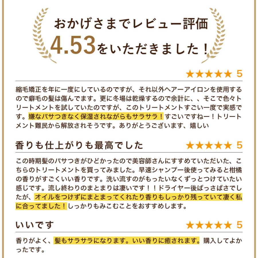 トリートメント リペア サロン専売 品質 ヘアトリートメント しっとり 補修 ツヤ 洗い流す 無添加 オルナ オーガニック 180g｜adew｜02