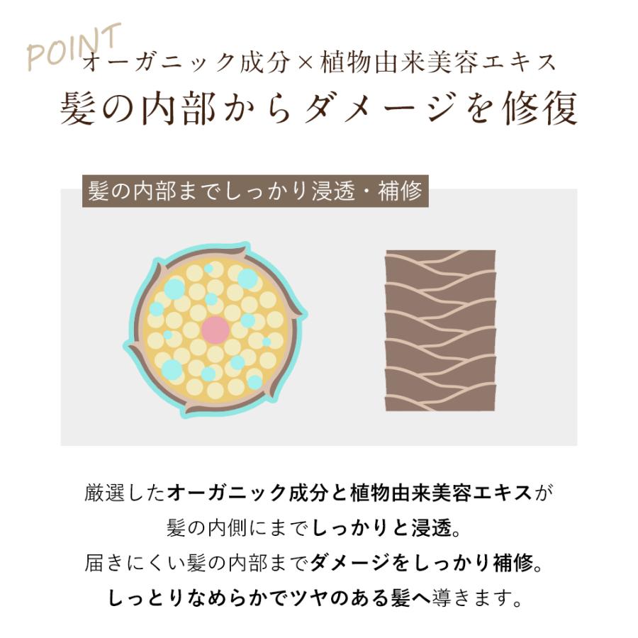 シャンプー オルナ オーガニック 美容室 専売 品質 単品 ボトル  ボタニカル ノンシリコン サロン ダメージ ケア 500ml | ALLNA ORGANIC | 08