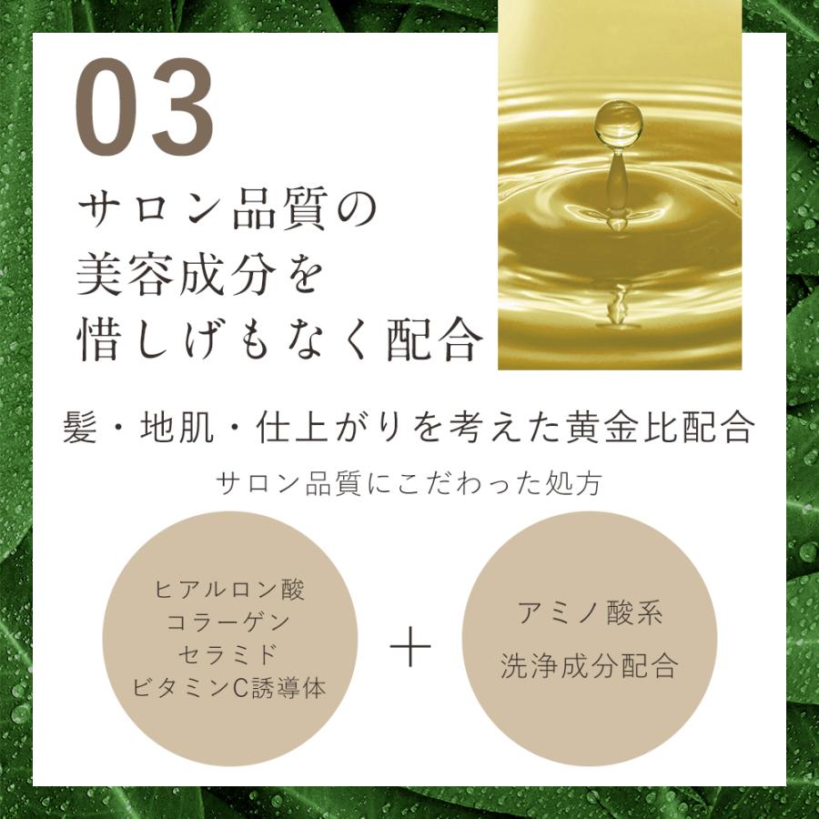 シャンプー オルナ オーガニック 美容室 専売 品質 単品 ボトル  ボタニカル ノンシリコン サロン ダメージ ケア 500ml | ALLNA ORGANIC | 13