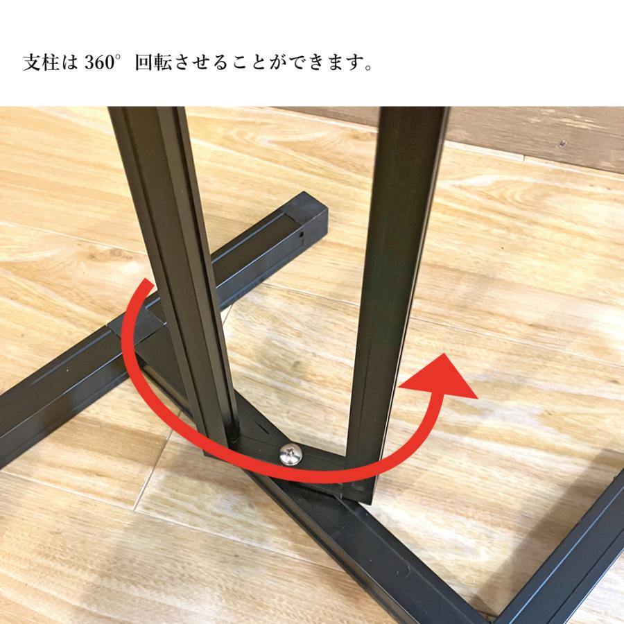ライトスタンド 高さ92.5cm 高さ・角度調節可能 植物育成ライト アルミフレーム製 Alframeの画像