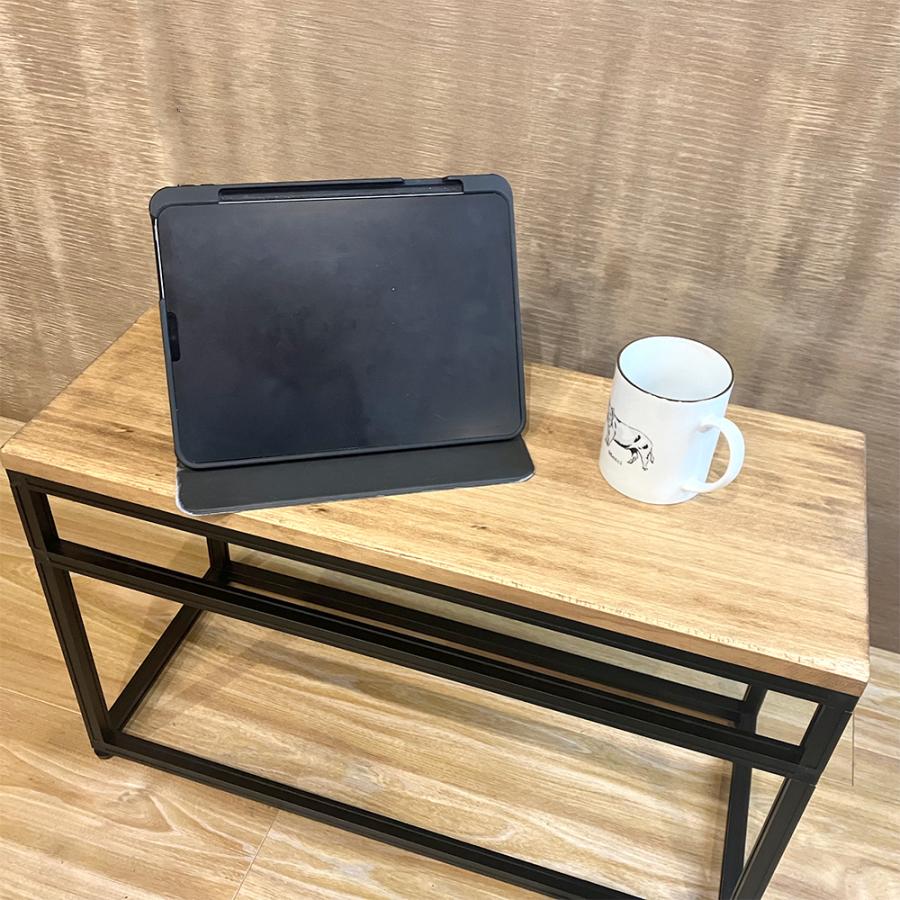ローテーブル センターテーブル W60×D25×H35cm お客様組み立て品 天板