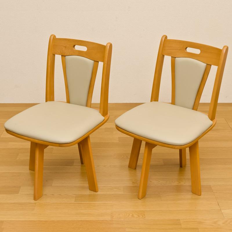 クラッシックな木製回転椅子２脚 回転 2脚セット 椅子 ダイニングチェア」の人気商品一覧 | 安い