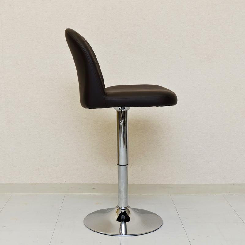 カウンターチェア 昇降式 ダイニングチェアにも 座面46cm〜60cm