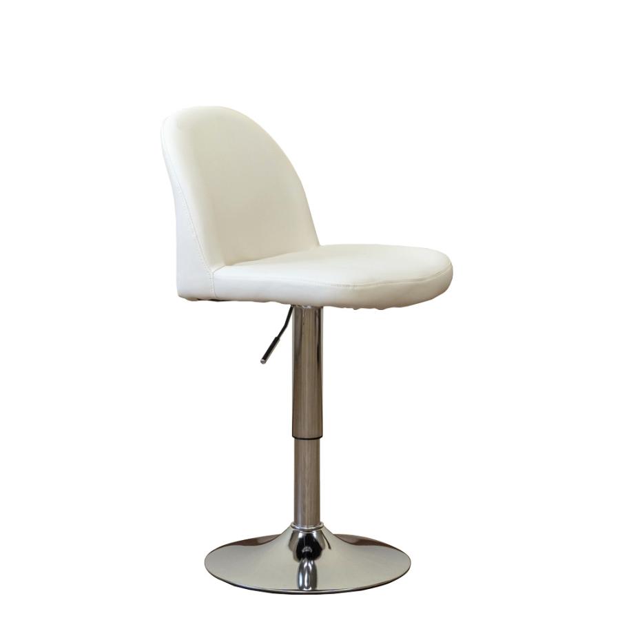 カウンターチェア 昇降式 ダイニングチェアにも 座面46cm〜60cm 回転式