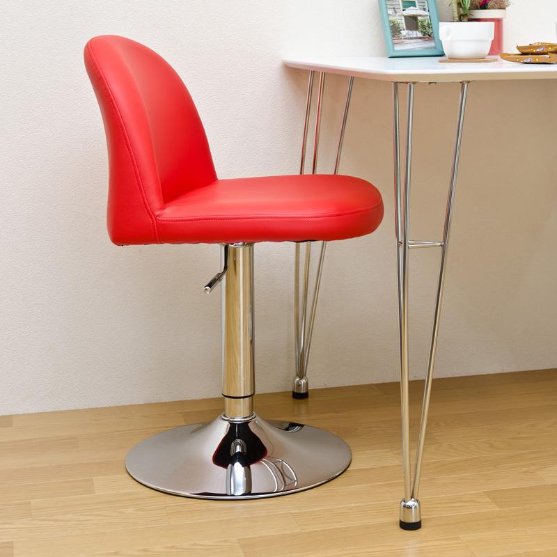 ★カウンターチェア　ダイニングチェア　昇降式 カウンターチェア 昇降式 ダイニングチェアにも 座面46cm〜60cm 回転式