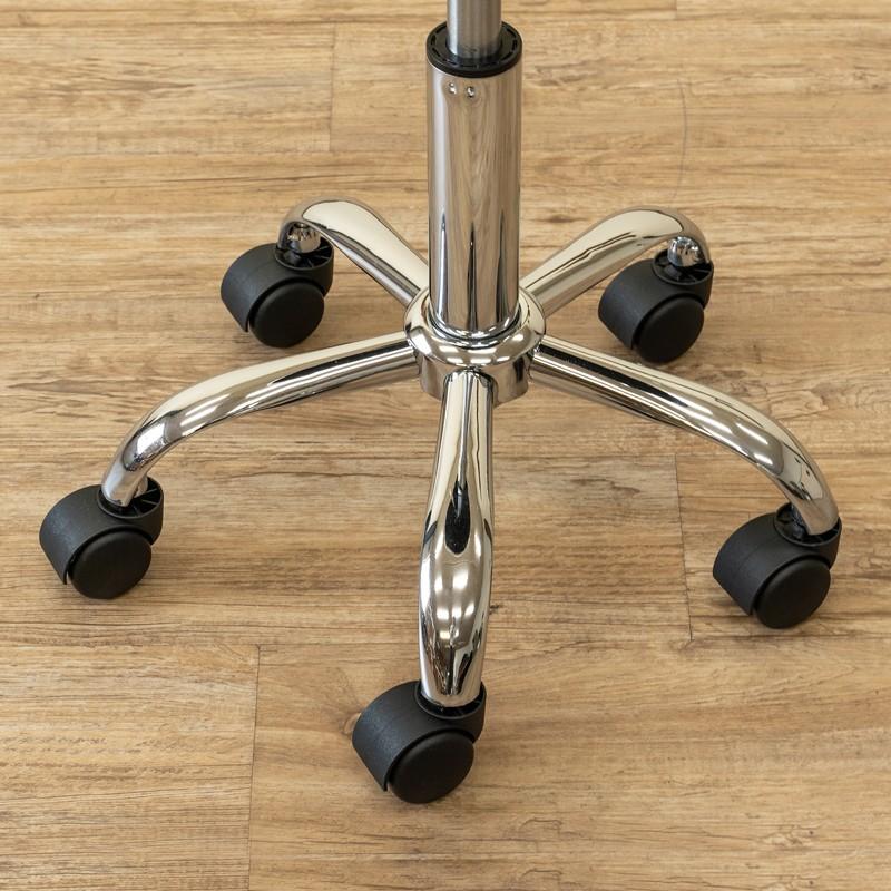 スツール 回転イス キャスター付き 昇降式 回転チェア 丸椅子 黒