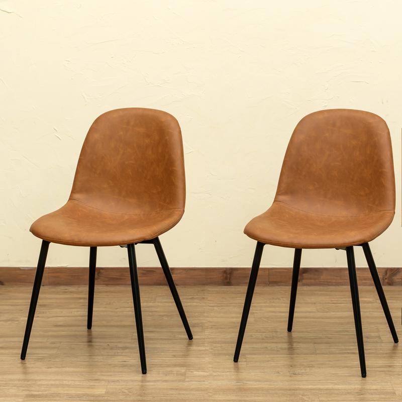 ビンテージ　ダイニングチェア　カフェチェア　モダン　2 ダイニングチェアー2脚セット おしゃれイス モダンデザイン