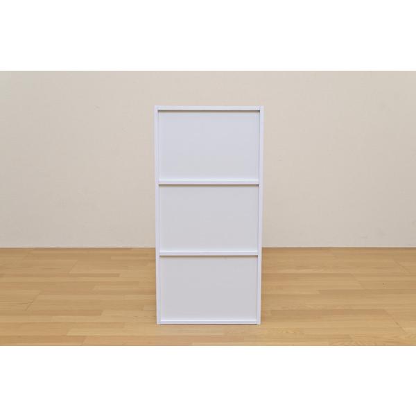 鍵付き 飛び収納 3段 ロッカー 扉付き 収納ラック カラーボックス 鍵