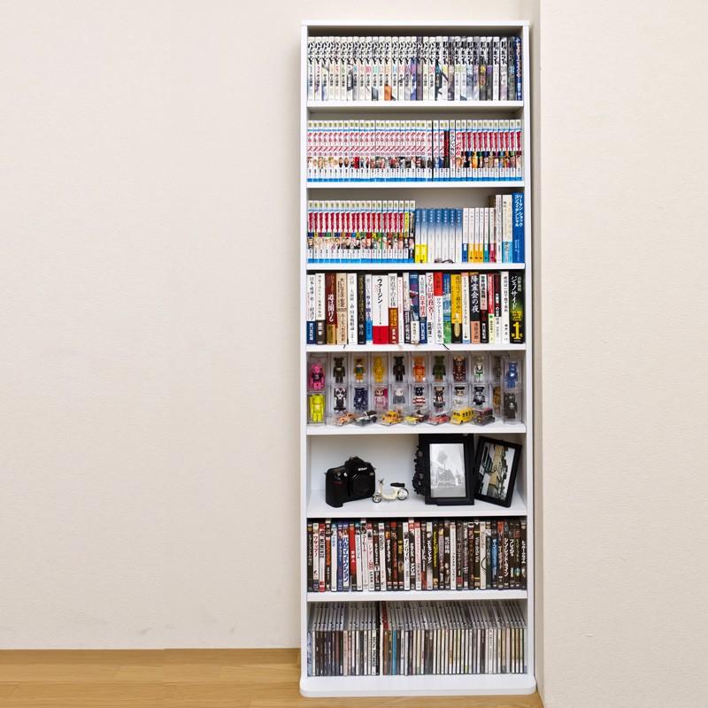 本棚 コミックラック 収納 幅60cm 高さ180cm ハイタイプ スリム 本棚 コミックラック 収納 幅60cm 高さ180cm ハイタイプ スリム