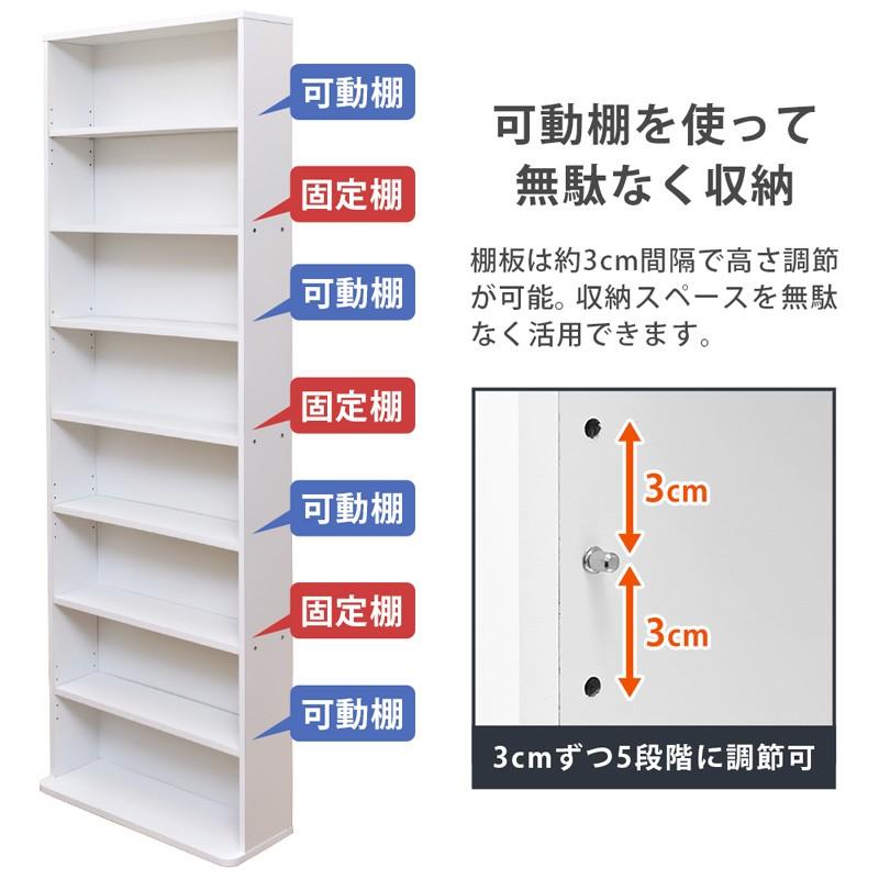 本棚 コミックラック 収納 幅60cm 高さ180cm ハイタイプ スリム 本棚 コミックラック 収納 幅60cm 高さ180cm ハイタイプ スリム