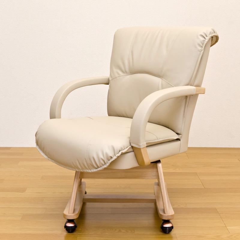 ダイニングチェア 回転式 肘付 ソファ感覚の椅子 デラックスシート ゆったり｜adhoc-style｜11