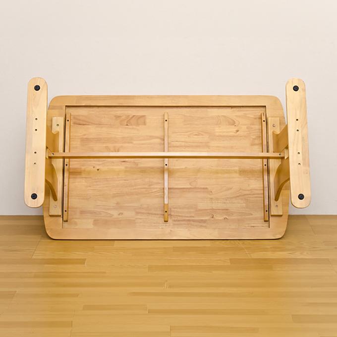 ダイニングテーブル 135cm×80cm 長方形 T字脚 脚元スッキリ 4人掛け 角丸 木製 食卓テーブル 作業台 デスク 机としても 大きめ ゆったりサイズ | ブランド登録なし | 11