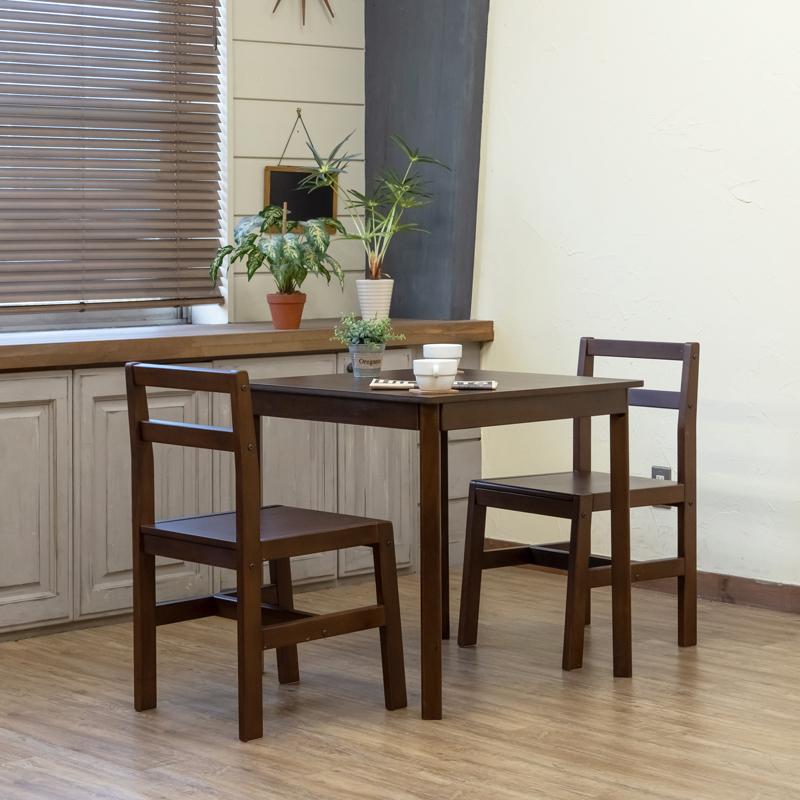 ダイニングセット ダイニングテーブル 70cm×70cm 3点セット 正方形 2人