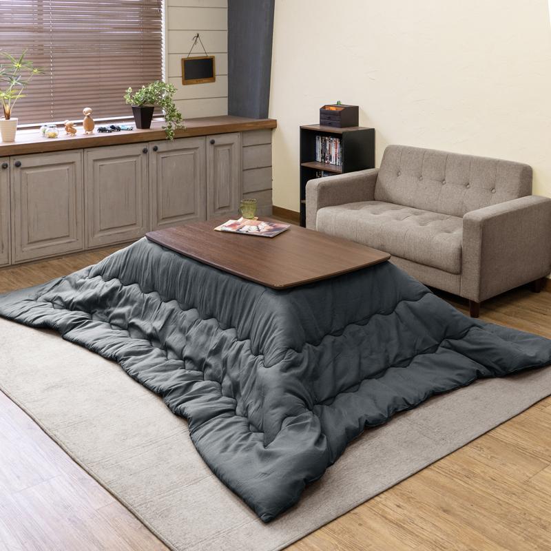 こたつ 2WAYこたつテーブル 105cm×70cm ハイタイプも対応 継脚 ロー