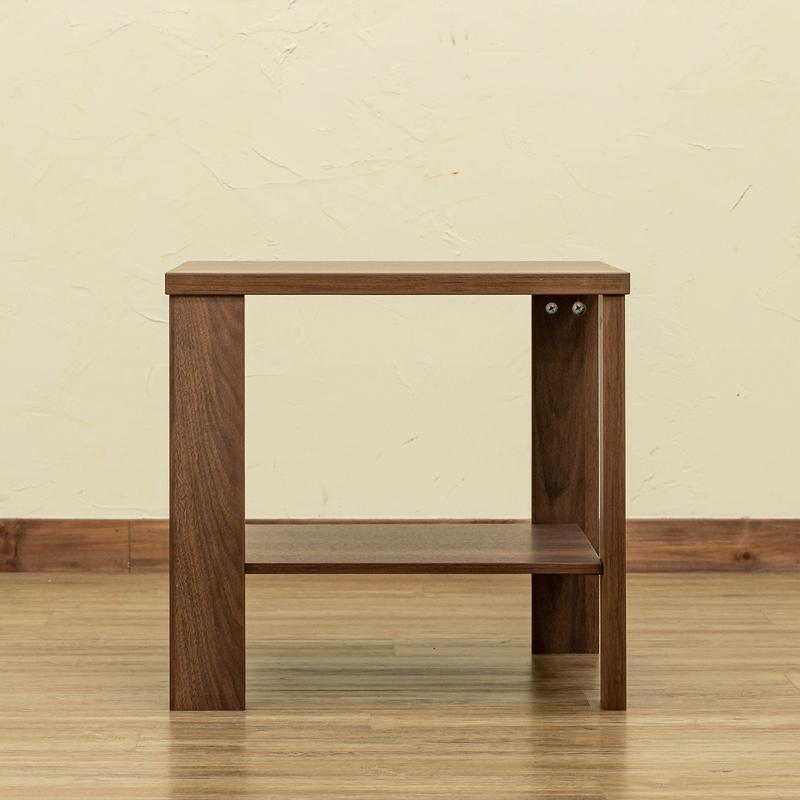 新品、手作り　ウォールナット正方形サイドテーブル 新品、手作り ウォールナット正方形サイドテーブル 新品、手作り