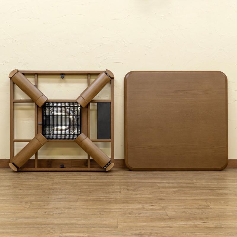 こたつ こたつテーブル 80cm×80cm 折りたたみ 折れ脚コタツ 継脚 こたつ こたつテーブル 80cm×80cm 折りたたみ 折れ脚コタツ 継脚