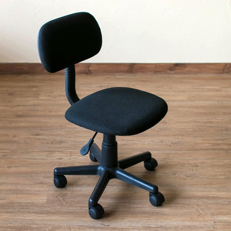 デスクチェア 1脚 オフィスチェア 昇降式 360度座面回転