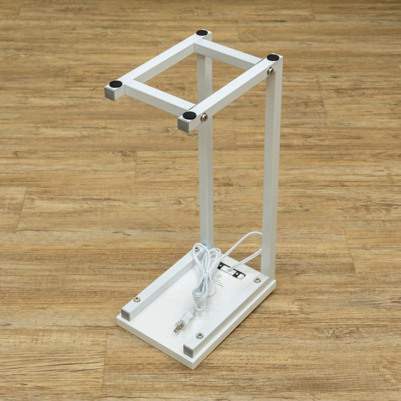 サイドテーブル コンセント付 完成品 18cm×26cm コの字型 軽量 サイドテーブル コンセント付 完成品 18cm×26cm コの字型 軽量