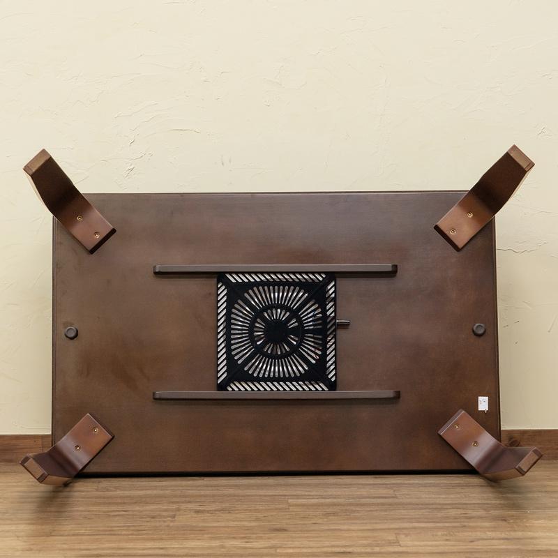 ダイニングこたつテーブル 110×70cm 掛布団付き2点セット ハイ ダイニングこたつテーブル 110×70cm 掛布団付き2点セット ハイ