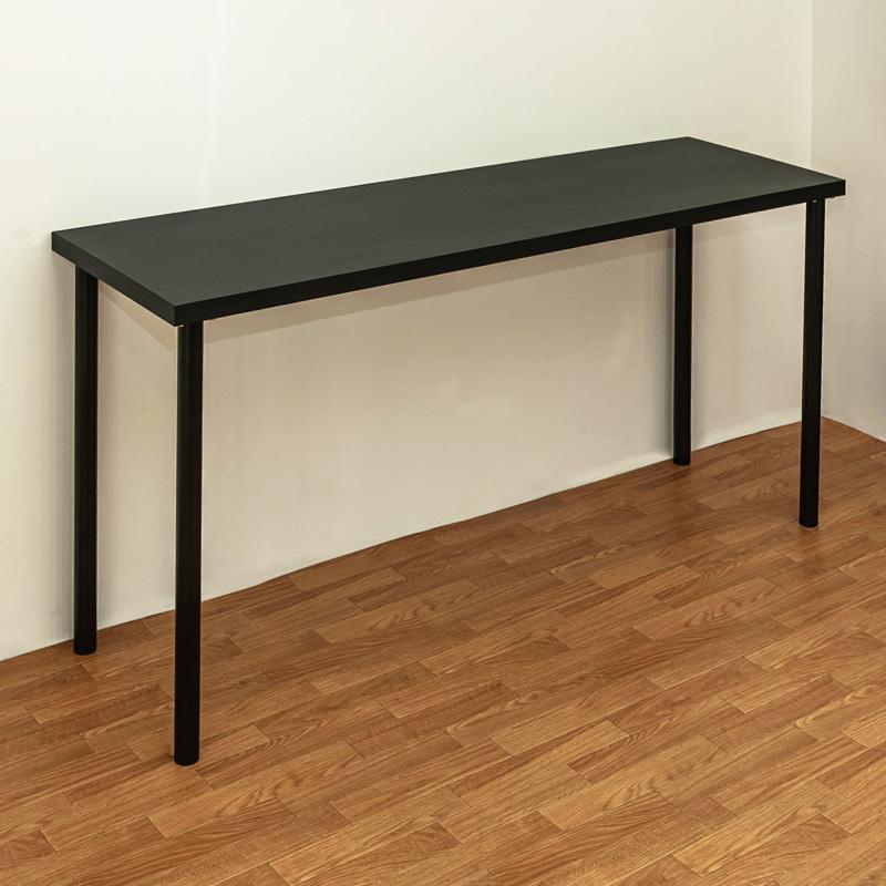 フリーデスク テーブル 150cm×45cm シンプル 平机 作業台 展示台黒 白｜adhoc-style｜06
