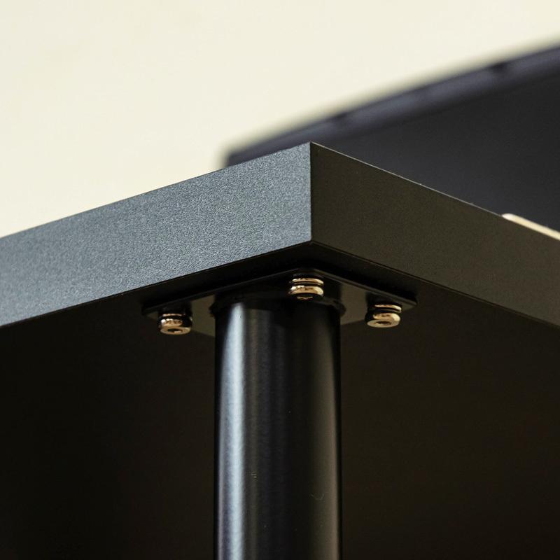 フリーテーブル　150cm幅　奥行き60cm　BK/WH フリーテーブル 150cm幅 奥行き60cm BK/WH