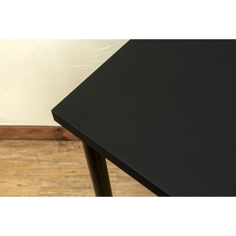 フリーローテーブル　120×60 ブラック フリーローテーブル 120cm×60cm デスク 黒 白 センターテーブル
