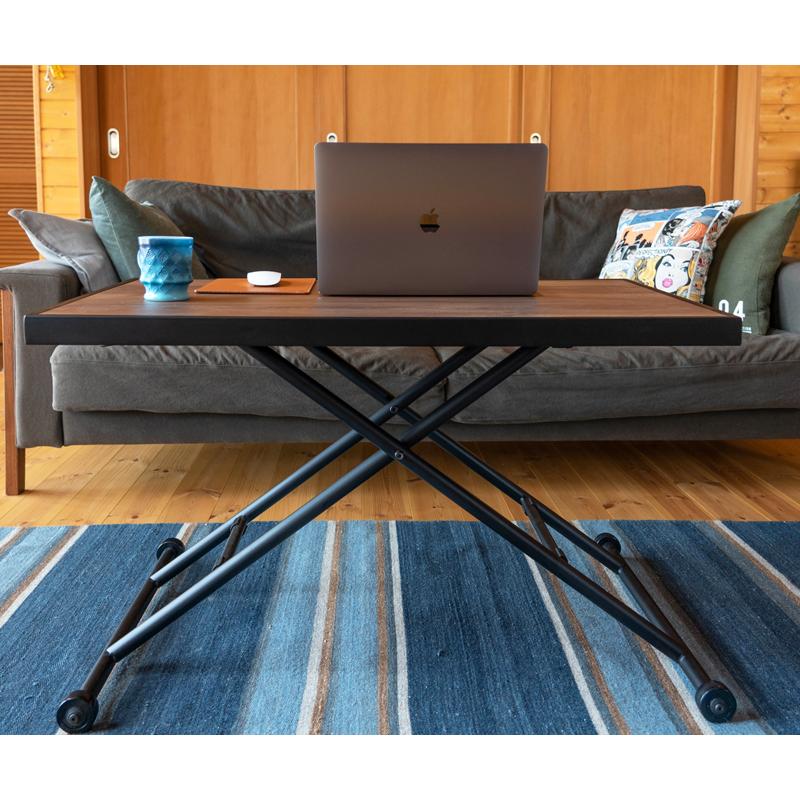 昇降式テーブル センターテーブル 90cm おしゃれ デスク 高さ 昇降式テーブル センターテーブル 90cm おしゃれ デスク 高さ