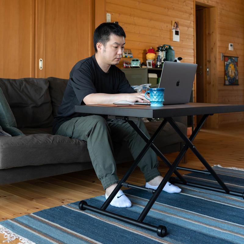 昇降式テーブル センターテーブル 90cm おしゃれ デスク 高さ 昇降式テーブル センターテーブル 90cm おしゃれ デスク 高さ