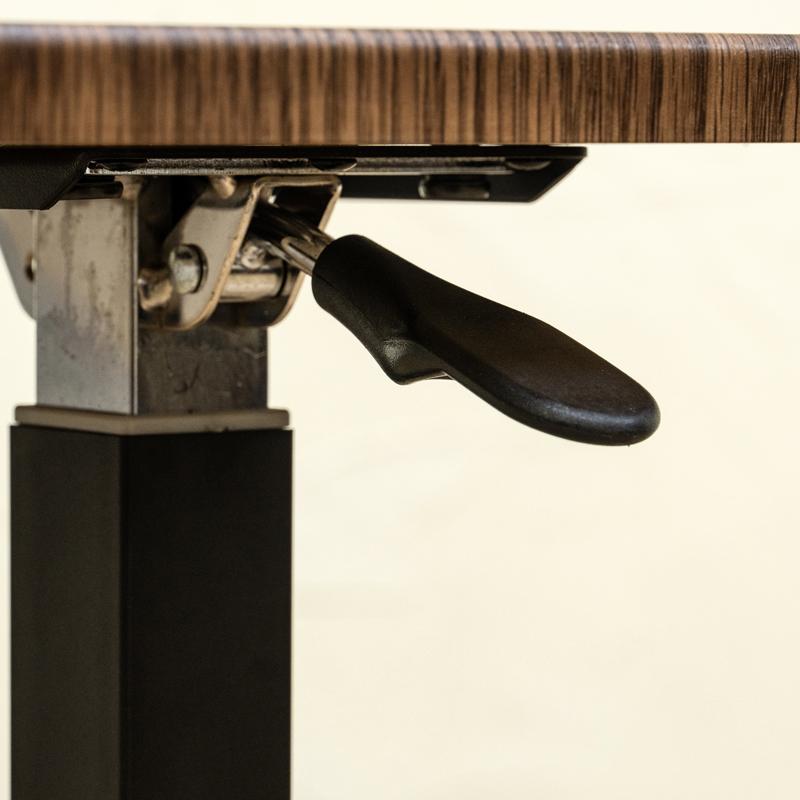 スタンディングデスク サイドテープル 68～101cm キャスター フック付き スタンディングデスク サイドテープル 68～101cm キャスター