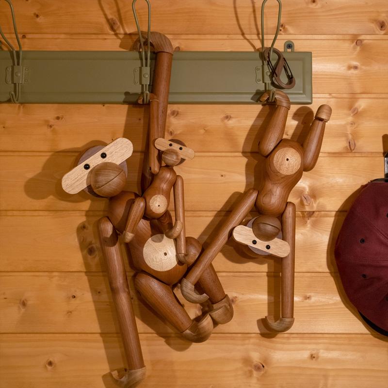 カイボイスン モンキー 置物 オブジェ Sサイズ リプロダクトミニ 11.5