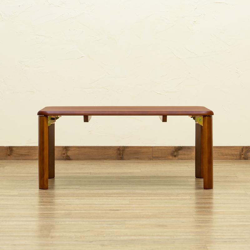 折りたたみテーブル 75cmｘ50cm 天然木製 ちゃぶ台 折れ脚テーブル｜adhoc-style｜13