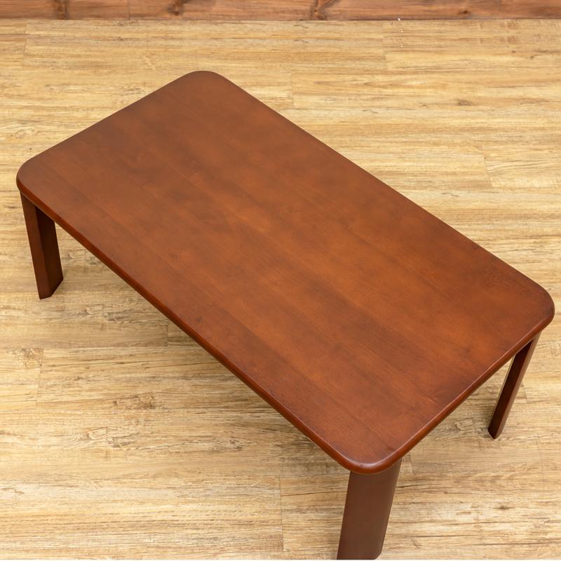 味のある木製の折り畳みテーブル　ちゃぶ台 味のある木製の折り畳みテーブル ちゃぶ台