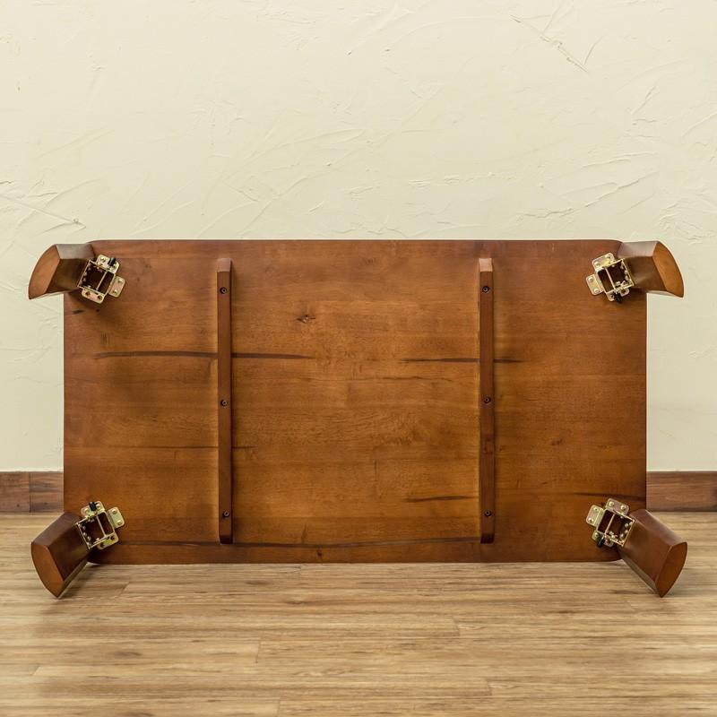 木製 ダークブラウン 座卓 折りたたみテーブル 長方形 ちゃぶ台 レトロ 折れ脚 木製 ダークブラウン 座卓 折りたたみテーブル 長方形 ちゃぶ台