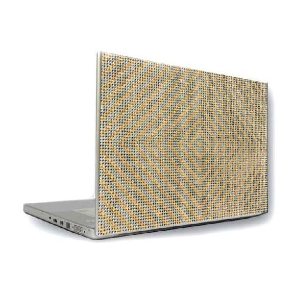 15.4型 ラインストーン シート / きらきら シール デコグッズ 