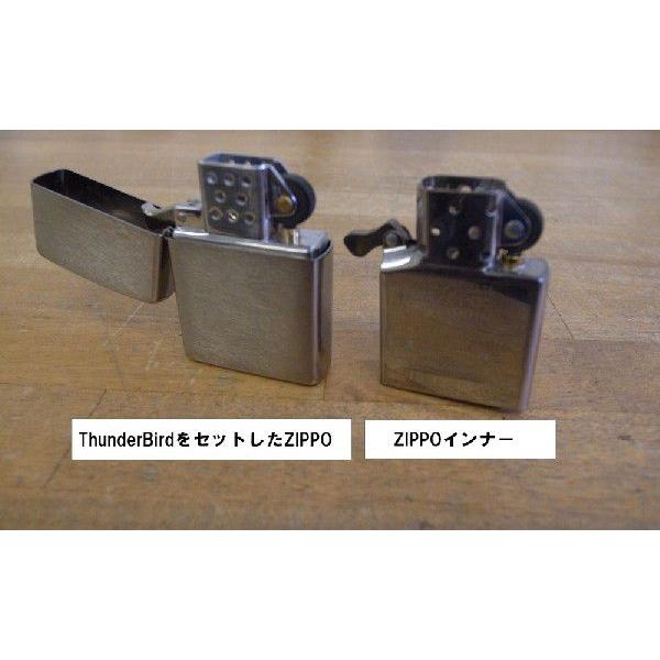 サンダーバード ThunderBird Zippo用 フリント式 ガス ライター ユニット  / メール便発送｜adhoc｜05