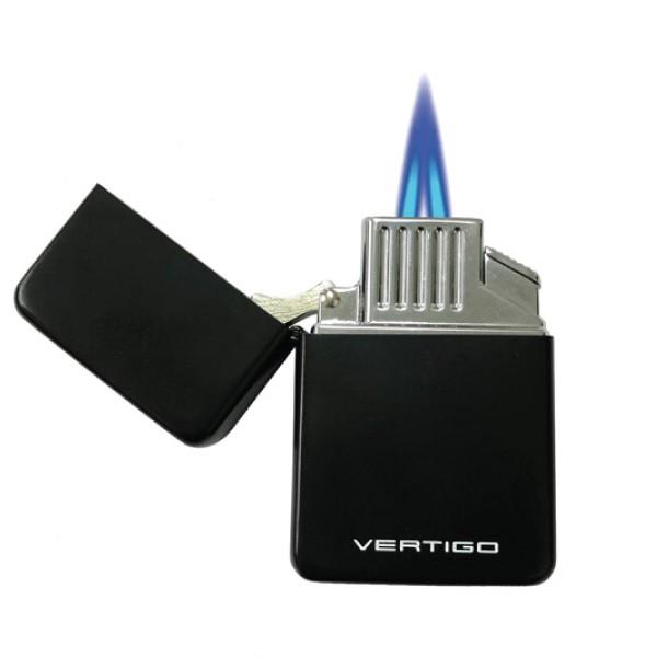 Vertigo ガスライター マットブラック / ツインフレイム ターボ ライター ヴェルティゴ ベルティゴ / メール便発送 | 